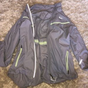 grey nike thin windbreaker